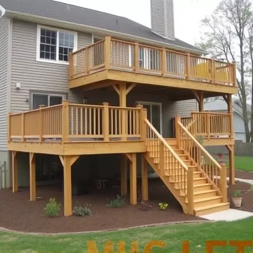 custom deck installation wisconsin,custom deck design services,multi-level deck installation