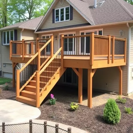 custom deck installation wisconsin,custom deck design services,multi-level deck installation