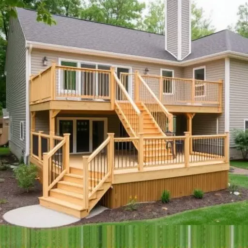 custom deck installation wisconsin,custom deck design services,multi-level deck installation