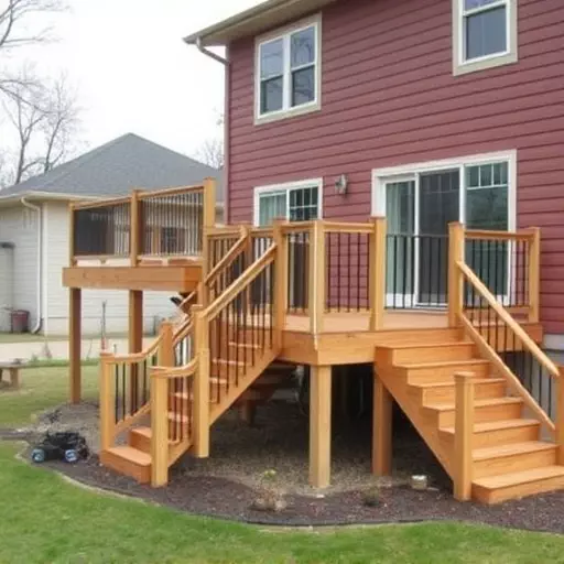 custom deck installation wisconsin,custom deck design services,multi-level deck installation