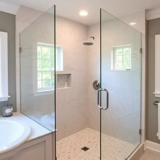 custom frameless shower enclosures lake Orion Michigan,custom frameless shower enclosure designs,benefits of custom frameless shower enclosures