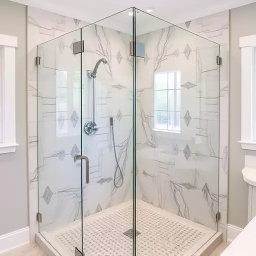 custom frameless shower enclosures lake Orion Michigan,custom frameless shower enclosure designs,benefits of custom frameless shower enclosures