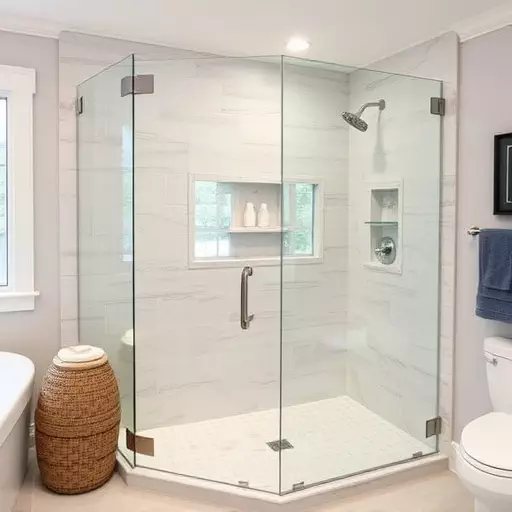 custom frameless shower enclosures lake Orion Michigan,custom frameless shower enclosure designs,benefits of custom frameless shower enclosures