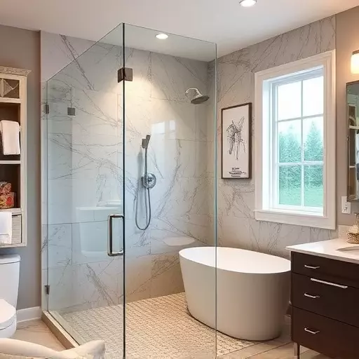 custom glass for modern bathrooms lake Orion Michigan,frameless shower doors,glass shower enclosures