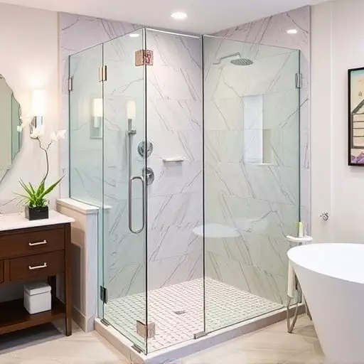 custom glass for modern bathrooms toledo,frameless shower doors,glass shower enclosures