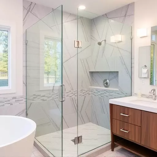 custom glass for modern bathrooms toledo,frameless shower doors,glass shower enclosures