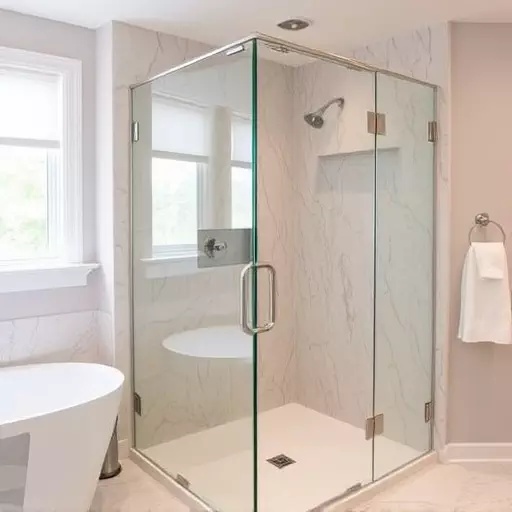 custom glass for modern bathrooms toledo,frameless shower doors,glass shower enclosures