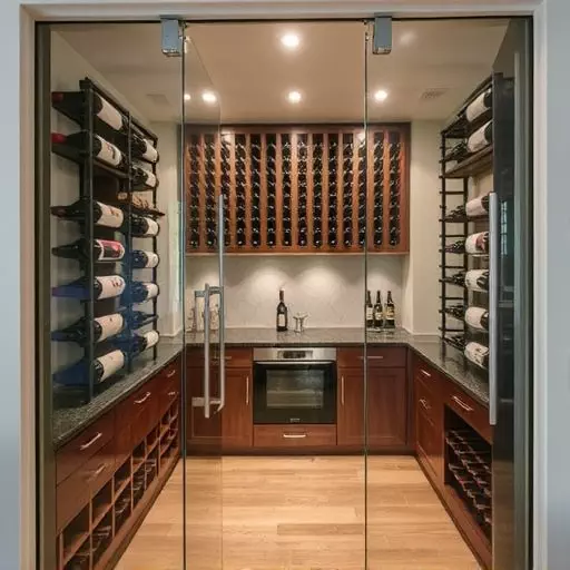 custom glass for wine rooms lake Orion Michigan,custom glass for wine room designs,frameless glass for wine rooms