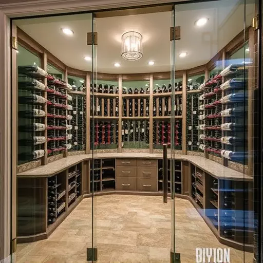 custom glass wine room lake Orion Michigan,custom glass wine room designs,glass types for wine rooms