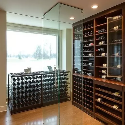 custom glass wine room lake Orion Michigan,custom glass wine room designs,glass types for wine rooms