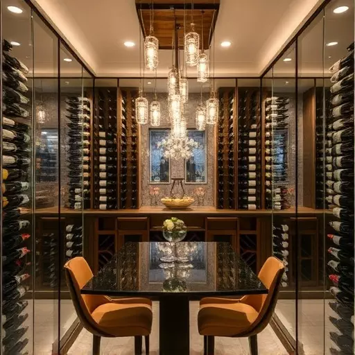 custom glass wine room lake Orion Michigan,custom glass wine room designs,glass types for wine rooms