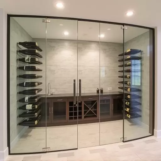 custom glass wine room lake Orion Michigan,custom glass wine room designs,glass types for wine rooms