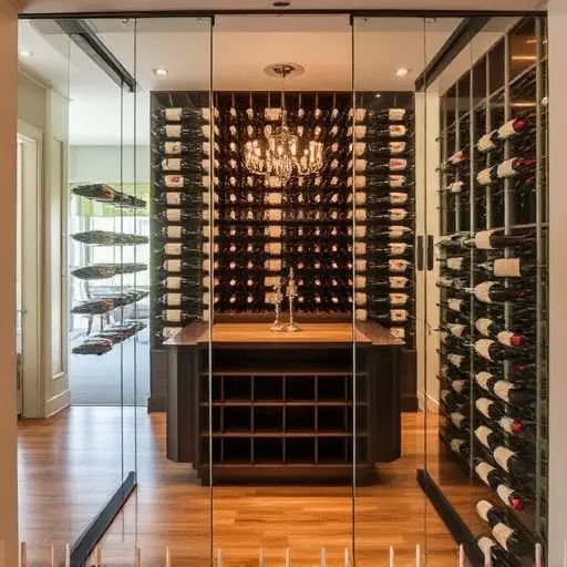custom glass wine room toledo,custom glass wine room designs,glass types for wine rooms