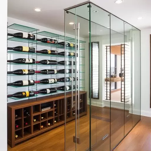 custom glass wine room toledo,custom glass wine room designs,glass types for wine rooms