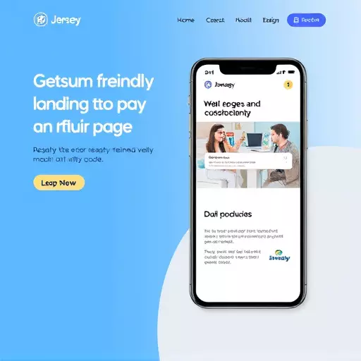 custom landing page design New Jersey,responsive landing page design,mobile-friendly landing pages