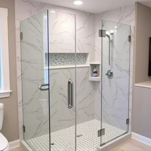 custom shower enclosures lake Orion Michigan,custom shower enclosure designs,frameless custom shower enclosures