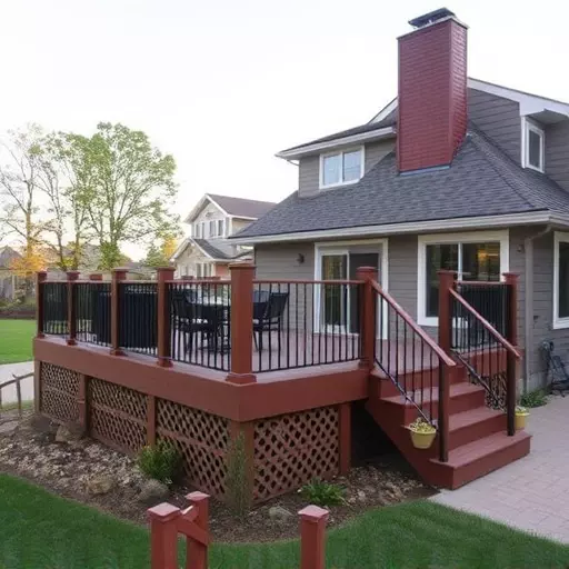 deck builders in wisconsin,custom deck design,composite decking materials