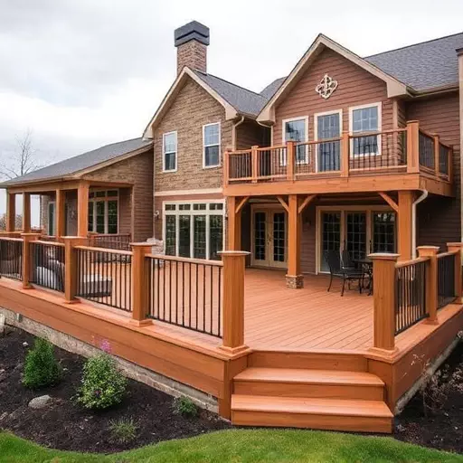 deck builders in wisconsin,custom deck design,composite decking materials
