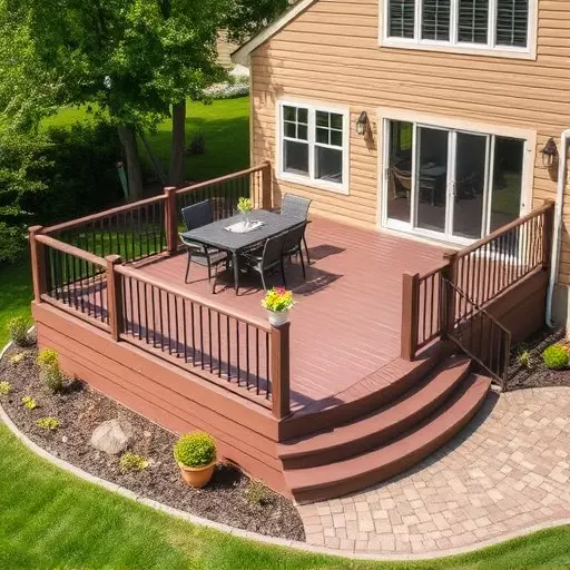 deck builders in wisconsin,custom deck design,composite decking materials
