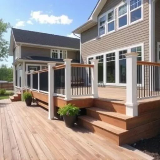 deck builders in wisconsin,custom deck design,composite decking materials
