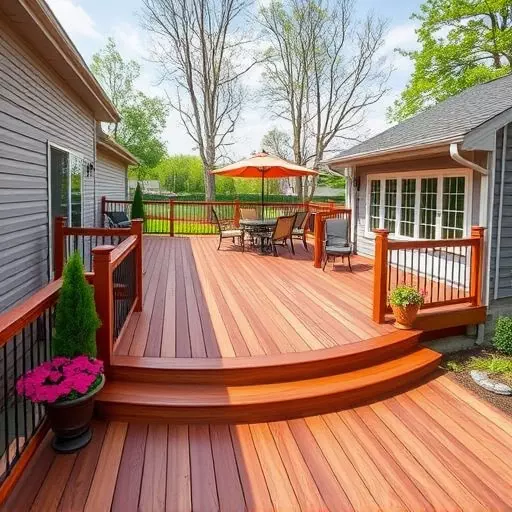deck builders in wisconsin,custom deck design,composite decking materials