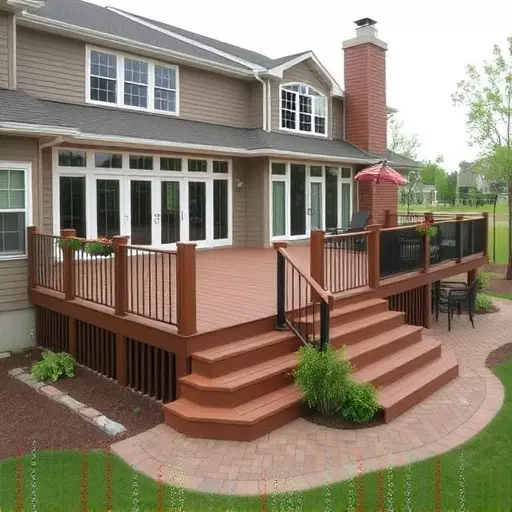 deck builders in wisconsin,custom deck design,composite decking materials