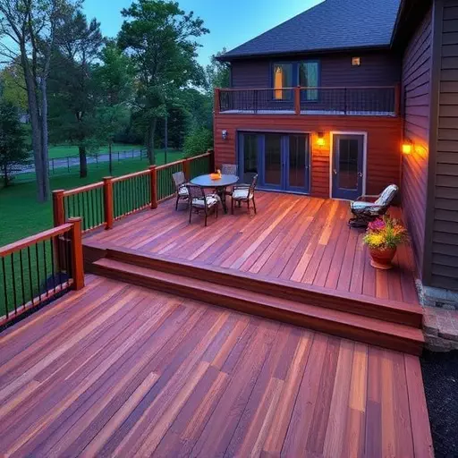 deck builders in wisconsin,custom deck design,composite decking materials