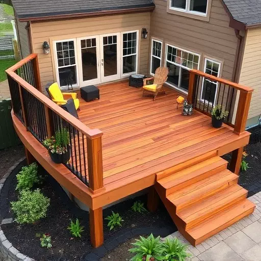 deck builders in wisconsin,custom deck design,composite decking materials
