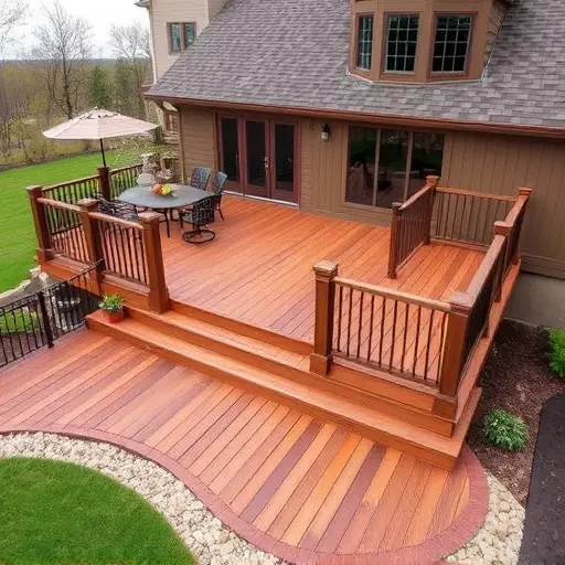 deck builders in wisconsin,custom deck design,composite decking materials
