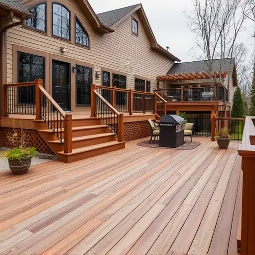 deck builders in wisconsin,custom deck design,composite decking materials
