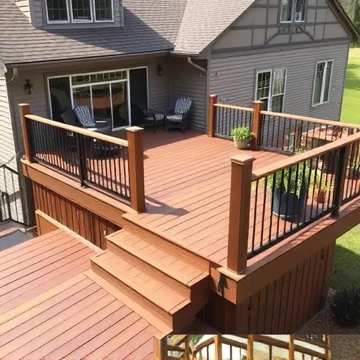 deck builders in wisconsin,custom deck design,composite decking materials