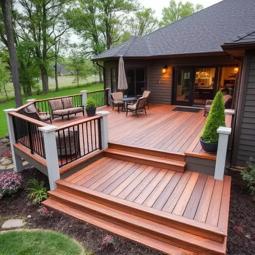 deck builders in wisconsin,custom deck design,composite decking materials