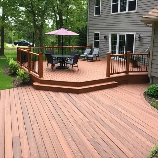 deck builders in wisconsin,custom deck design,composite decking materials
