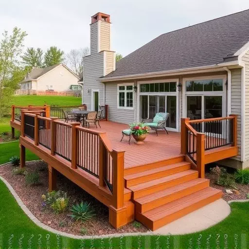 deck builders in wisconsin,custom deck design,composite decking materials