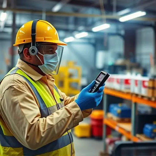 employee exposure monitoring,workplace air quality testing,hazardous substance monitoring