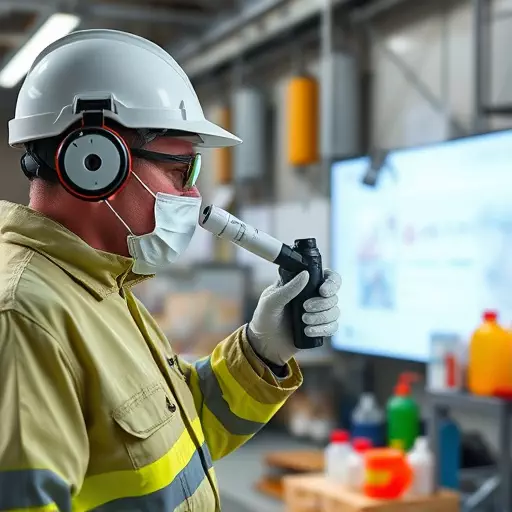 employee exposure monitoring,workplace air quality testing,hazardous substance monitoring