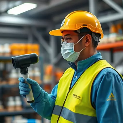employee exposure monitoring,workplace air quality testing,hazardous substance monitoring
