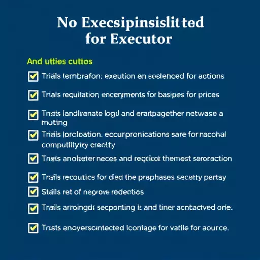 executor services for trusts and wills palo alto california,duties of an executor,executor responsibilities checklist