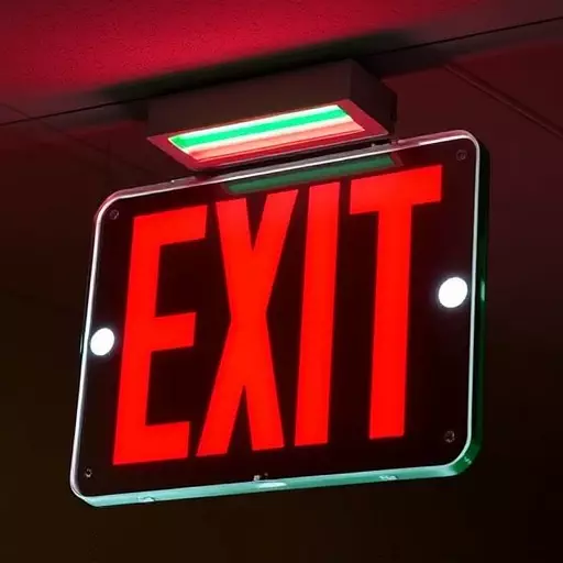 exit sign inspection services Jacksonville , LED exit sign repair , exit sign bulb replacement , emergency exit sign maintenance