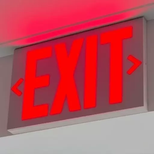 exit sign inspection services Jacksonville , LED exit sign repair , exit sign bulb replacement , emergency exit sign maintenance