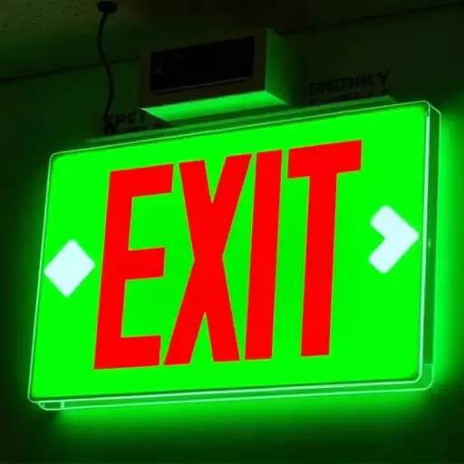 exit sign inspection services Jacksonville , LED exit sign repair , exit sign bulb replacement , emergency exit sign maintenance