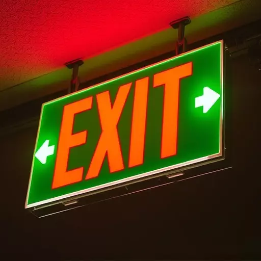 exit sign inspection services Jacksonville , LED exit sign repair , exit sign bulb replacement , emergency exit sign maintenance