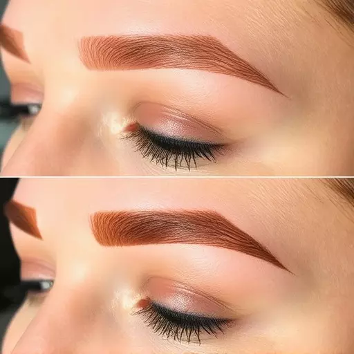 eyebrow microblading toledo,powder brow technique,ombre brows