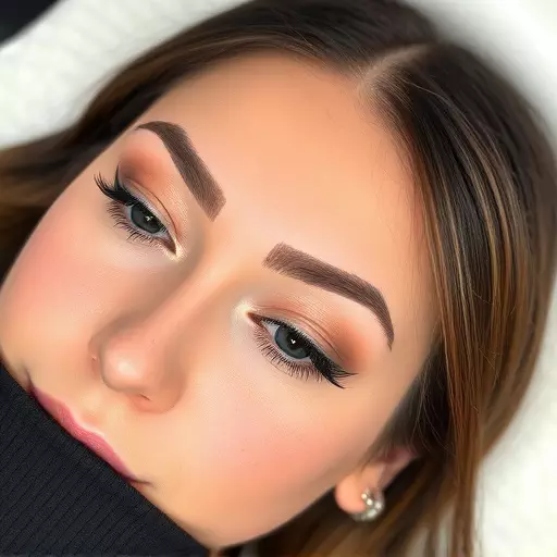 eyebrow microblading toledo,powder brow technique,ombre brows