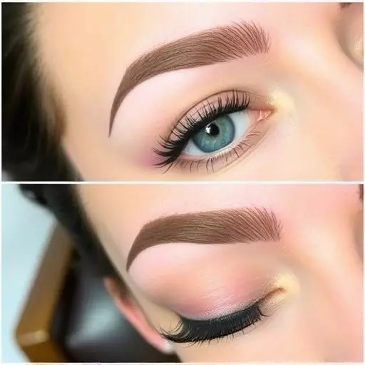 eyebrow microblading toledo,powder brow technique,ombre brows
