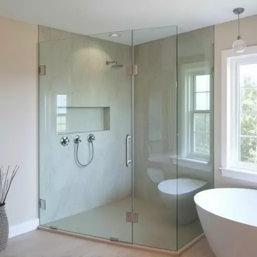 Frameless glass for minimalist interiors Troy MI,Frameless enclosures with color-tinted options