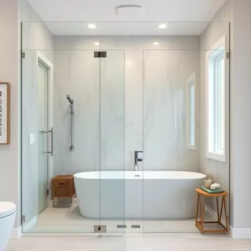 Frameless glass for minimalist interiors Troy MI,Frameless enclosures with color-tinted options