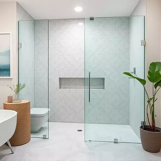 Frameless glass for minimalist interiors Troy MI,Frameless enclosures with color-tinted options