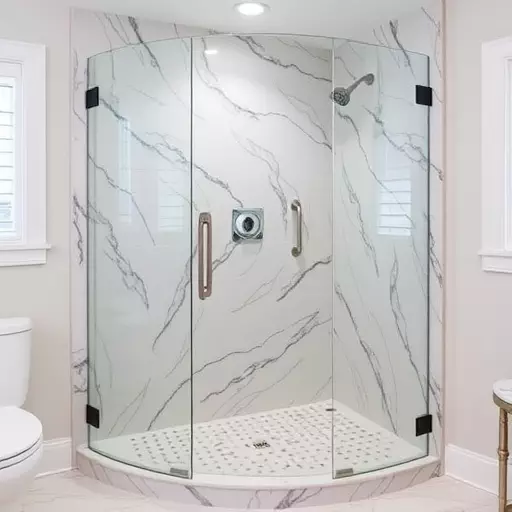 frameless glass shower doors lake Orion Michigan,frameless glass shower door designs,benefits of frameless shower doors