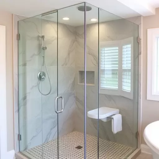 frameless glass shower doors lake Orion Michigan,frameless glass shower door designs,benefits of frameless shower doors